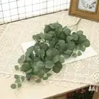 Real Touch Artificial Eucalyptus Leaf Vine 75cm Fake Plants Wedding Party