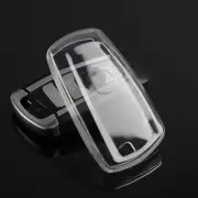 For BMW 1 2 3 5 Series F10 F20 F30 F40 F25 Clear Key Shell Soft Fob Case Cover (for: BMW)