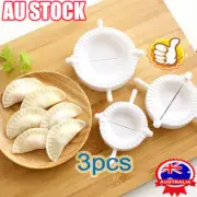 3pcs Press Mould Maker Dumpling Empanada Dough Mold Pierogi Turnover Ravioli NJ