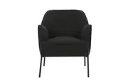 ONEX HuGo Upholstered Armchair Black