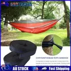 2pcs Hammock Straps Outdoor Camping Hanging Swing Rope for Backyard Garden AU
