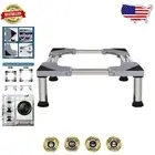 Heavy-Duty Mini Fridge and Washer Stand - Adjustable with Shock Absorbing Feet