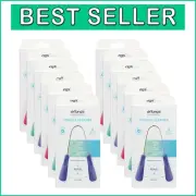 12-Pack Stainless Steel Tongue Scraper with Comfort Grip - Fresh Breath Solution