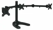 Mount-It! Triple Monitor Stand | 3 Monitor Stand Mount | Fits 19"-24" Screens