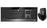 RAPOO 9900M Multi-mode Wireless Ultra-slim Keyboard & Mouse - Bluetooth 3.0, 4.0, 2.4G Multi-Mode Switch, Ultra-Slim Keys, Adjustable DPI