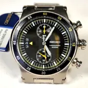 Vintage Seiko Men's Sport watch chronograph W/R 100m Steel (SNN117P1) 7T94-0AM0