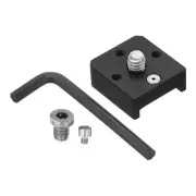 Mini Ball Head Cold Shoe Mount Adapter with 1/4" Thread, Cold Shoe Bracket