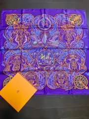 Unused Hermes Scarf New in Box 418