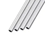 4pcs 6063 Aluminum Round Tube 20mm OD 16mm Inner Dia 300mm Length Pipe Tubing