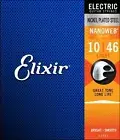 Elixir 12052 Nickel Plated Steel Electric Guitar Strings with NANOWEB. Light 10-