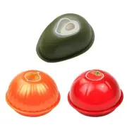 Avocado Onion Tomato Storage Box with Lid Kitchen Lemon Onion Fresh-Keeping