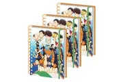 3x Haikyu!! Jump Anime Manga Character Themed A5 Wiro School Notebook