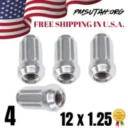 4 Spline Lug Nuts 2022-2025 Yamaha Wolverine X2 850 R-Spec, XT-R Chrome Nut