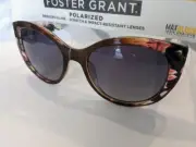 Foster Grant Women's Multi w Flowers Aisha Polarized Sunglasses 100% UVA/UVB