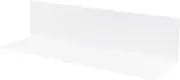 Yamazaki 5078 Magnetic Kitchen Cupboard, Wide White, Approx. W 19.7 x D 5.5 x H 4.7 inches (50 x 14 x 12 cm), Tower, Display Cabinet, Kitchen Rack, Wall Rack
