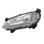 Car LED DRL Fog Light for Hyundai Santa Fe IX45 2013-2017 Auto Driving Lamp Daytime Running Light Bu Left