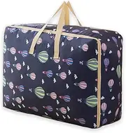 GRSTREE Large Storage Bags 84L Waterproof Heavy Duty Oxford Organizer Bags Moisture and Dustproof Underbed Storage Foldable Balloon