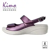 在飛比找momo購物網優惠-【Kimo】Kimo減壓舒適健康鞋-編織紋山羊皮舒適健康涼鞋