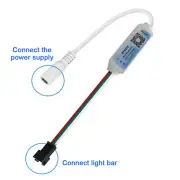 SP621E Mini Bluetooth RGB Controller For LED Strip Light Control -24V CR