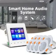 Smart Home Wall Amplifier HD Screen Audio System Ceiling Speaker Player Set
