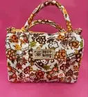 Hello Kitty Mini Boston Bag Arabesque Design 2009 Sanrio With Strap ✨NEW