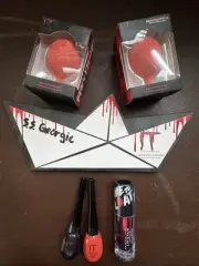IT Revolution Lot Eyeshadow Palette, Balloon Beauty Sponges, Lip Stain, Eyeliner
