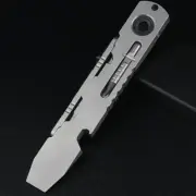 Hot Titanium Alloy Pocket Pry Bar Crowbar Opener Outdoor Camping Multi Tools