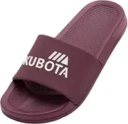 [Kubota] Bathing Shoes for Men and Women for Beach, Shower and Sauna Shoes, Non-Slip Slippers, Lightweight and Elastic Mules Summer