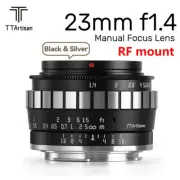 TTArtisan 23mm F1.4 APS-C MF Lens for Canon RF mount EOS R R5 R6 R7 R10 Camera