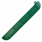 RevTime Edge & Corner for Interlocking Patio,Garage Floor Tiles 10' Type B Green