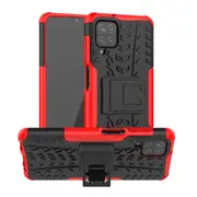 MCC Heavy Duty Samsung Galaxy A22 4G Mobile Shockproof Case Cover A225 [Red]