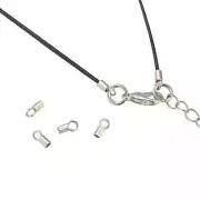 3.4mm Cord End Crimps, 26ct. by Bead Landing™