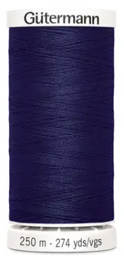 Gutermann 250P-272 Sew-All Thread 274yd-Navy (5Pk)