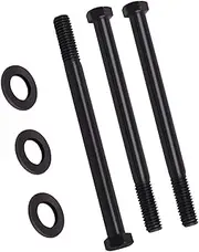 MagiDeal Steering Gear Box to Frame Mounting Bolts, Easy to Install, Steel Auto Accessories with Washers High Performance
