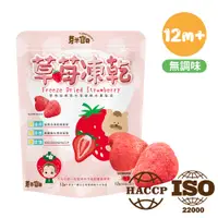 在飛比找蝦皮商城優惠-芽米寶貝嬰幼兒副食品│S01 芽米草莓凍乾12g寶寶無調味點