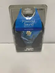 NEW JVC POWERFUL SOUND STEREO Headphones HA-X580