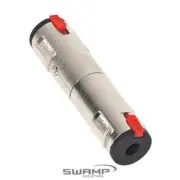 GUITAR LEAD EXTENDER ADAPTER 6.35mm 1/4" FEMALE TRS / STEREO
