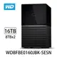 WD威騰 My Book Duo 16TB(8TBx2)USB3.1 3.5吋雙硬碟儲存 WDBFBE0160JBK-SESN