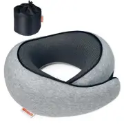 Travel Pillow | High-Density Memory Foam Pillow with 360° Surround Support. E...