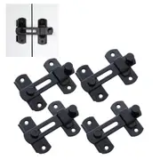 4Pcs Barn Door Latches Stainless Steel Barn Gate Flip Door Locks