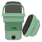 15L Foldable Portable Mini Washer, Small washing Machine for Small clothes