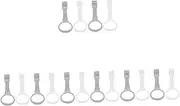 Vaguelly 4sets Baby Walking Assistant Toddler Handle Ring Lightweight Crib Pull Ring Easy to Carry 2pairs*4