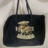 在飛比找蝦皮購物優惠-ed hardy 托特包 二手