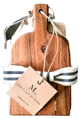 Sophistiplate Acacia Wood Cheese & Charcuterie Boards - Set Of 3 Mini - NEW