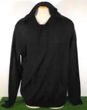 NWT Footjoy Lifestyle DriRelease Sweater Hoodie, Black, Large, 30515