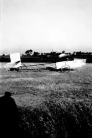 Motorised Glider Essendon Airport Victoria 1930 - A motorised glid- Old Photo