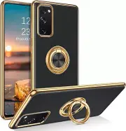 For Samsung Galaxy S20 FE 4G 5G 6.5" Shockproof Golden Ring Stand Case Cover
