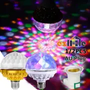 LED Strobe Colorful with E27 Socket Magic Ball Light Rotating Disco Lights Bulb