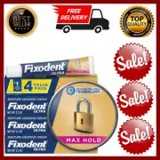 Fixodent Ultra Max Hold Secure Denture Adhesive Cream Cream for Full and Partial