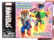 VTG 2004 Minimates 2 Pack Unmasked Spider-Man & Doc Ock Figures New NIB